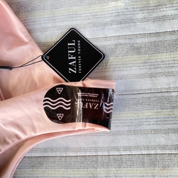 6 for$20♥️BNWT Zaful sz. 4 dusty/blush pink  swim bikini bottom  swimsuit - Picture 6 of 6